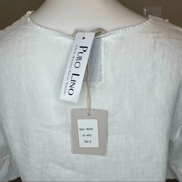 Francesca Bettini  linen blouse - Picture 3 of 7